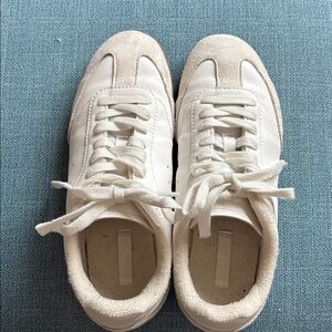 H&M White and Cream Sneakers